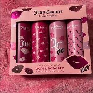 Juicy Couture Kissed Collection Body Wash Set
